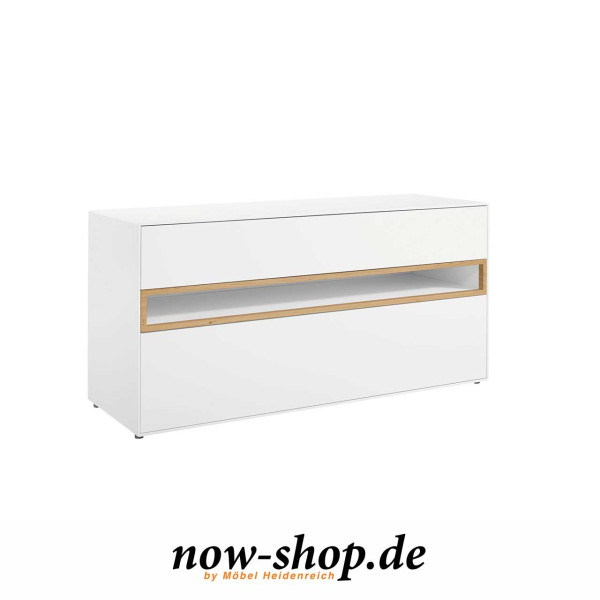 now! by hülsta – easy Sideboard mit Natureiche Rahmen