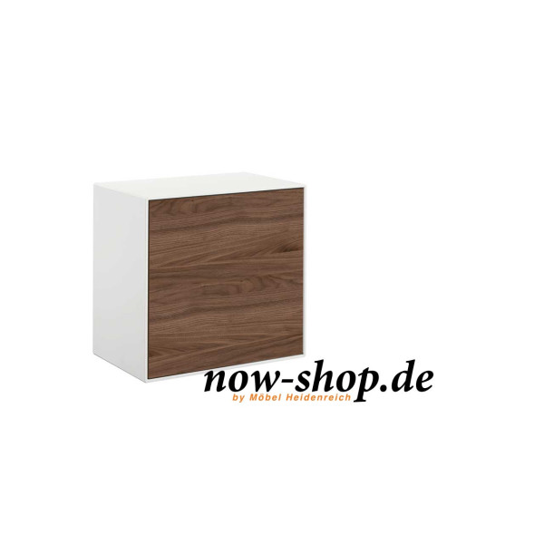 now! by hülsta – easy Hänge-Designbox Front Kernnussbaum